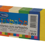 פלסטלינה 8 צבעים 160 גרם אומגה