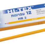 הייטקס עיפרון +מחק משופר 1/12