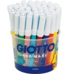48 טושים עבים בכוס GIOTTO torbo maxi - ג'יאוטו