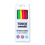 מארז 6 טושים רחיצים לבד